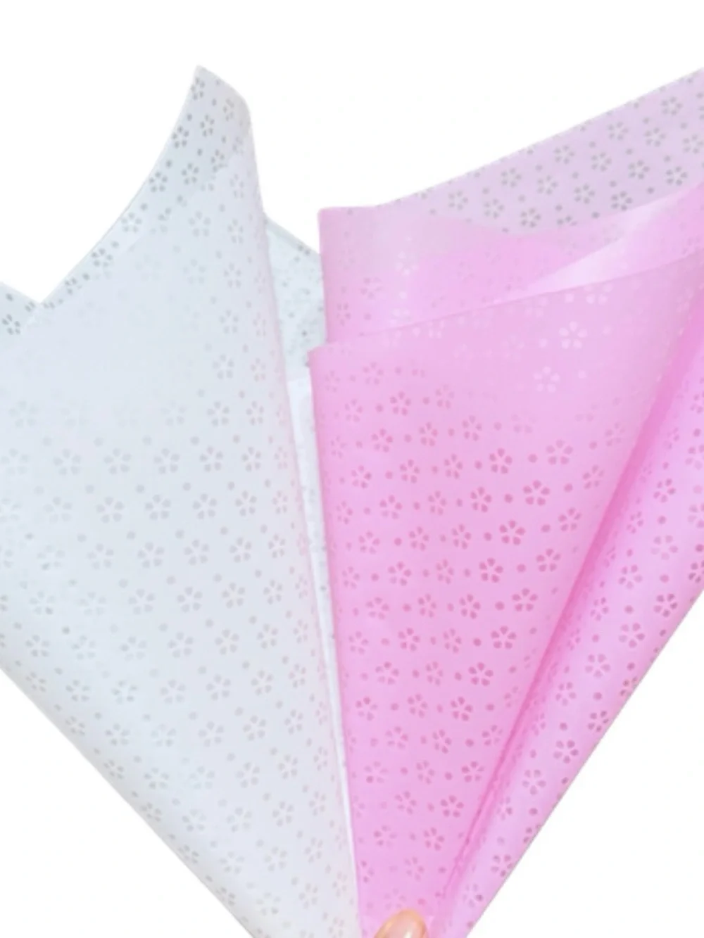 Korean Wrapping Paper 20 Sheets 10 Each Color Waterproof 22x22 Bouquet